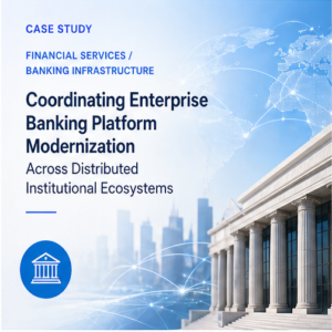 Coordinating Enterprise Banking Platform Modernization Across Distributed Institutional Ecosystems